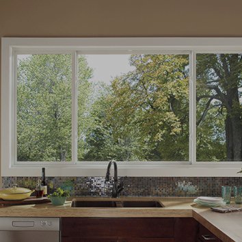 Horizontal sliding window